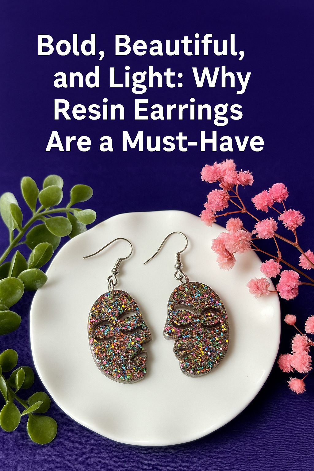 Bold, Beautiful, and Light: Why Resin Earrings Are a Must-Have