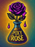 Poxy Rose Logo – Handmade Resin Art & Gifts